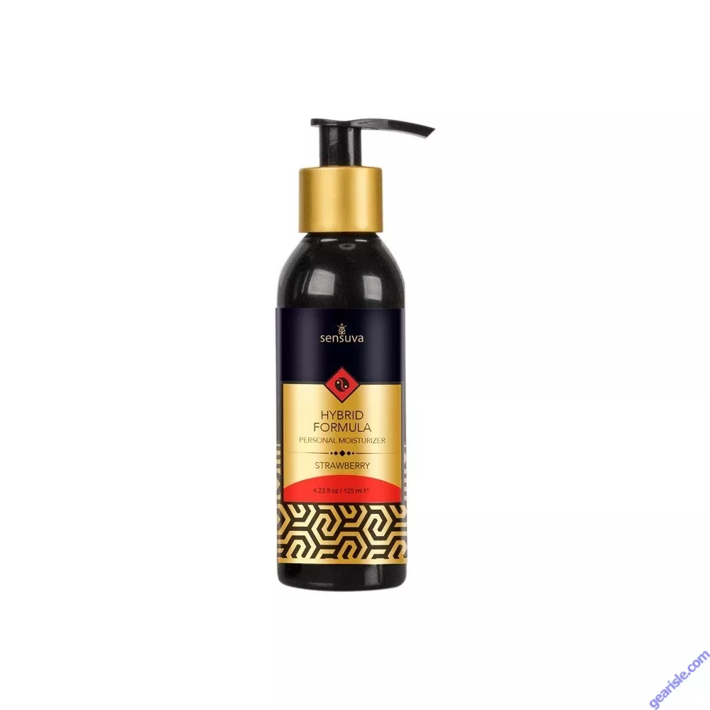 Hybrid Personal Moisturizer Strawberry 4 oz Bottle